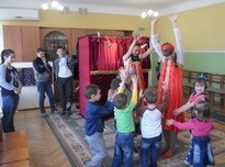 Театральное представление "Колобок" Театральное представление "Колобок"