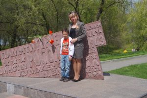 С любимым воспитателем