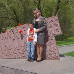 С любимым воспитателем